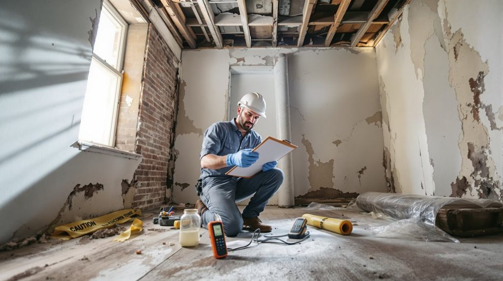 asbestos survey prior to renovation
