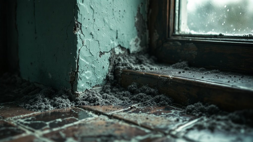mold hotspots in humid buildings